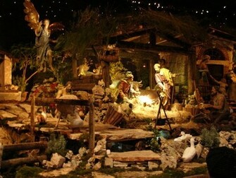 Nativity Scenes Wallpaper Vatican Scene