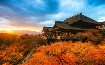 Kyoto Fall Wallpaper On