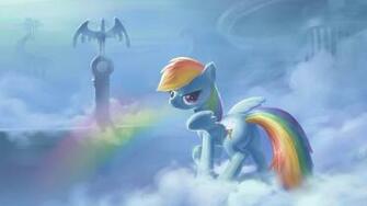 My Little Pony Rainbow Dash Artist Wallpaper