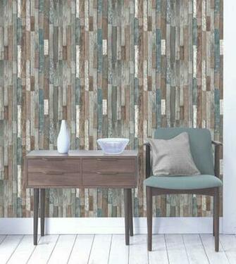 Fine Decor Reclaimed Wood Wallpaper Multi Fd40888