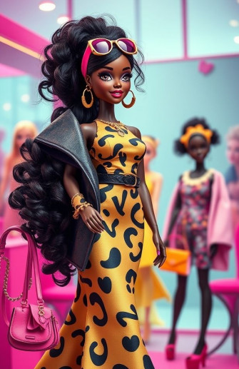 Black Barbie Wallpaper
