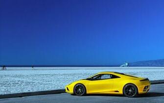 Water Cars Lotus Beaches Wallpaper