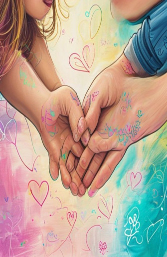 Girl And Boy Hands Love Wallpaper