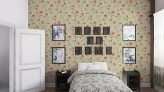 Sanderson Dapgro103 Rosalie Wallpaper A Painters Garden