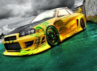 Nissan Skyline R34 Gtr Wallpaper