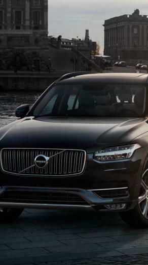 Wallpaper Volvo Xc90 Crossover Suv Hybrid Luxury Cars