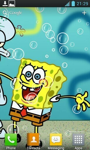 Live Wallpaper For Spongebob Fan Try It Now Is Interactive