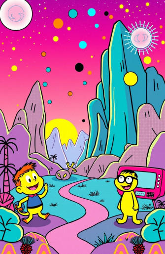 S Cartoon Wallpaper