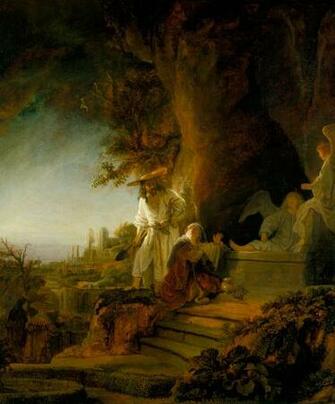 File Rembrandt Van Rijn Christ And St Mary Magdalen At The Tomb