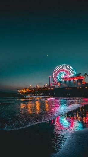 Ruhige Nacht Wallpaper iPhone Android