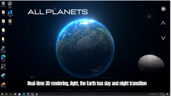 Solar System Real Live Wallpaper Interactive Microsoft Apps