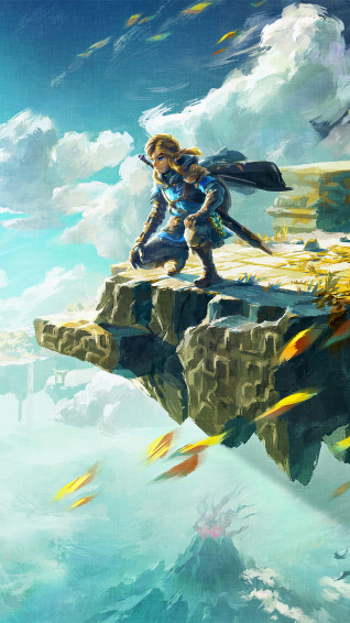 The Legend Of Zelda Tears Kingdom Game 4k Wallpaper iPhone