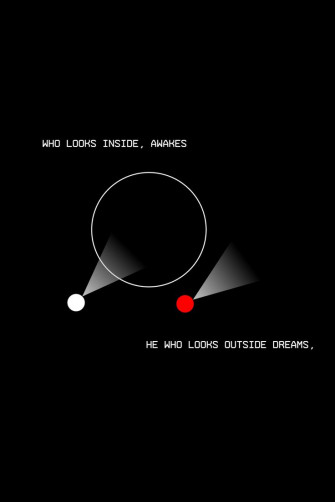 Minimalist Visual Design Creative Quotes Deep