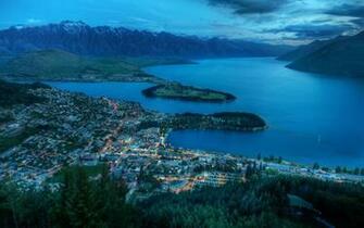 Wallpaper Festival Of Lights Queenstown New Zealand HD