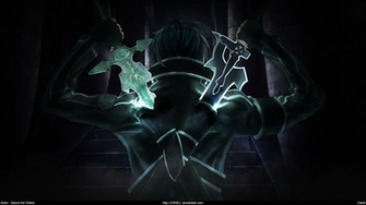 Art Online Kirito Dual Blades Wallpaper By Z4riel Fan