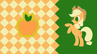 Applejack S Honesty Minimalist Wallpaper By Narflarg