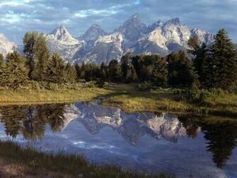 Cold Mountain Scene Wallpaper Cgp