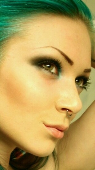 Wallpaper Vika Jigulina Girl Face Hair Tattoo