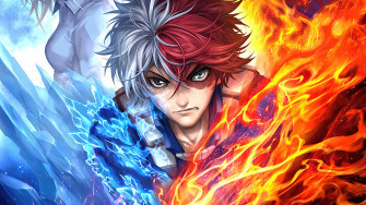 Shoto Todoroki My Hero Academia 4k Wallpaper