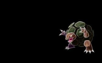 Pokemon Golem Black Background Wallpaper