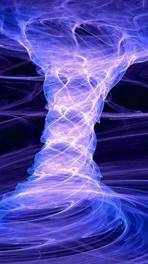 Pink Rabbit Tornado Wallpaper Picture