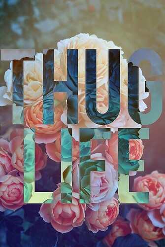 Thug Life Coloriage