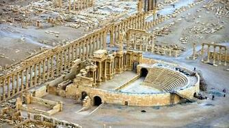 Roman Ruins Wallpaper HD Desktopinhq Net