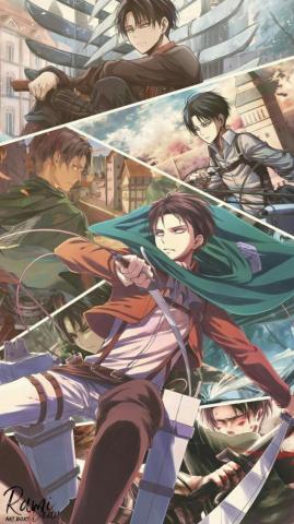 Attack On Titan Wallpaper Levi Anime Latar