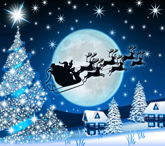Christmas Wallpaper Santa Clause Is Coming To Town Merry