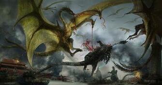 Ghidorah The Three Headed Monster Wallpaper And Background Image