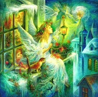 Beautiful Christmas Angel Wallpaper Daily Background In HD