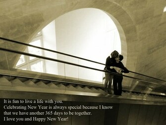 New Year Romantic Couple Kiss HD Wallpaper Search More