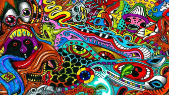 4k Psychedelic Wallpaper