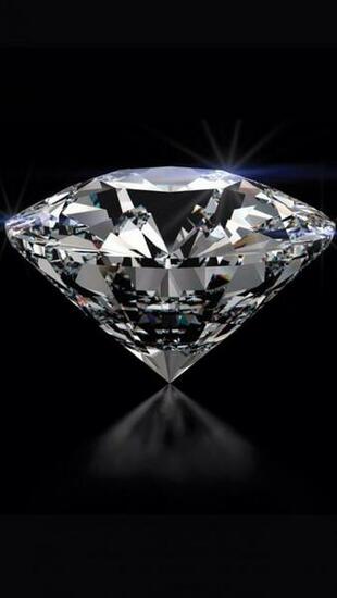 iPhone Wallpaper Objects Black Diamond