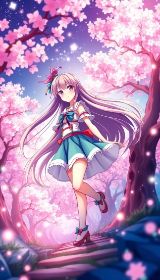 Anime Girl Mobile Wallpaper