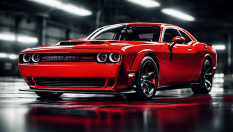 Dodge Hellcat Logo Wallpaper