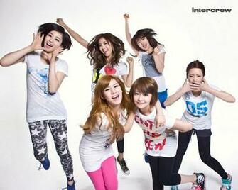 Korean Girl Group T Ara Intercrew Wallpaper