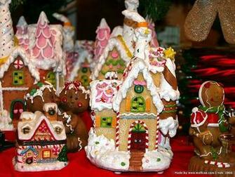 Adorable Gingerbread House Picture Wallpaper