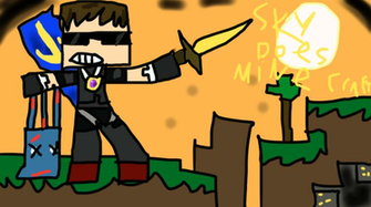 Skydoesminecraft The Squid Slayer By Japangatodamax