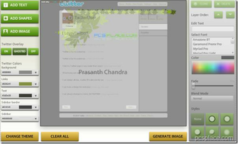 And Design Your Own Personalized Profile Background With
