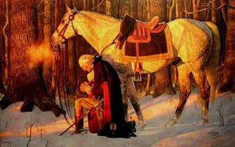 George Washington Praying