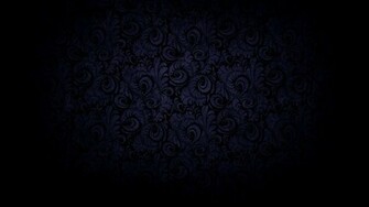 Dark Black Curved Bloom Blue Wallpaper MixHD