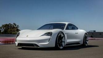 Wallpaper Porsche Taycan Electric Car Supercar Cars 4k