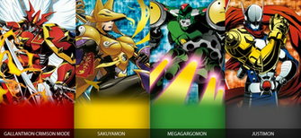 Digimon Tamers Mega Warriors By Cazatormenta