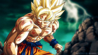 Super Saiyan Son Goku Dragon Ball Z 4k HD Anime Wallpaper Image