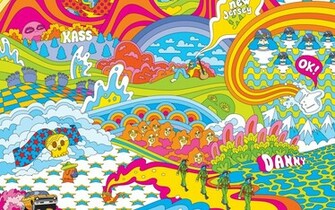 Psychedelic Computer Wallpaper Desktop Background Id
