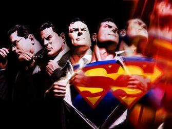 Superman Alex Ross Transformation Wallpaper Art HD