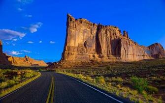 Beautiful Rural Road Wallpaper