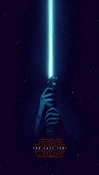 Star Wars The Last Jedi Rey Art