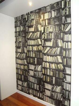 Using Wallpaper Both New And Vintage Contact Applied